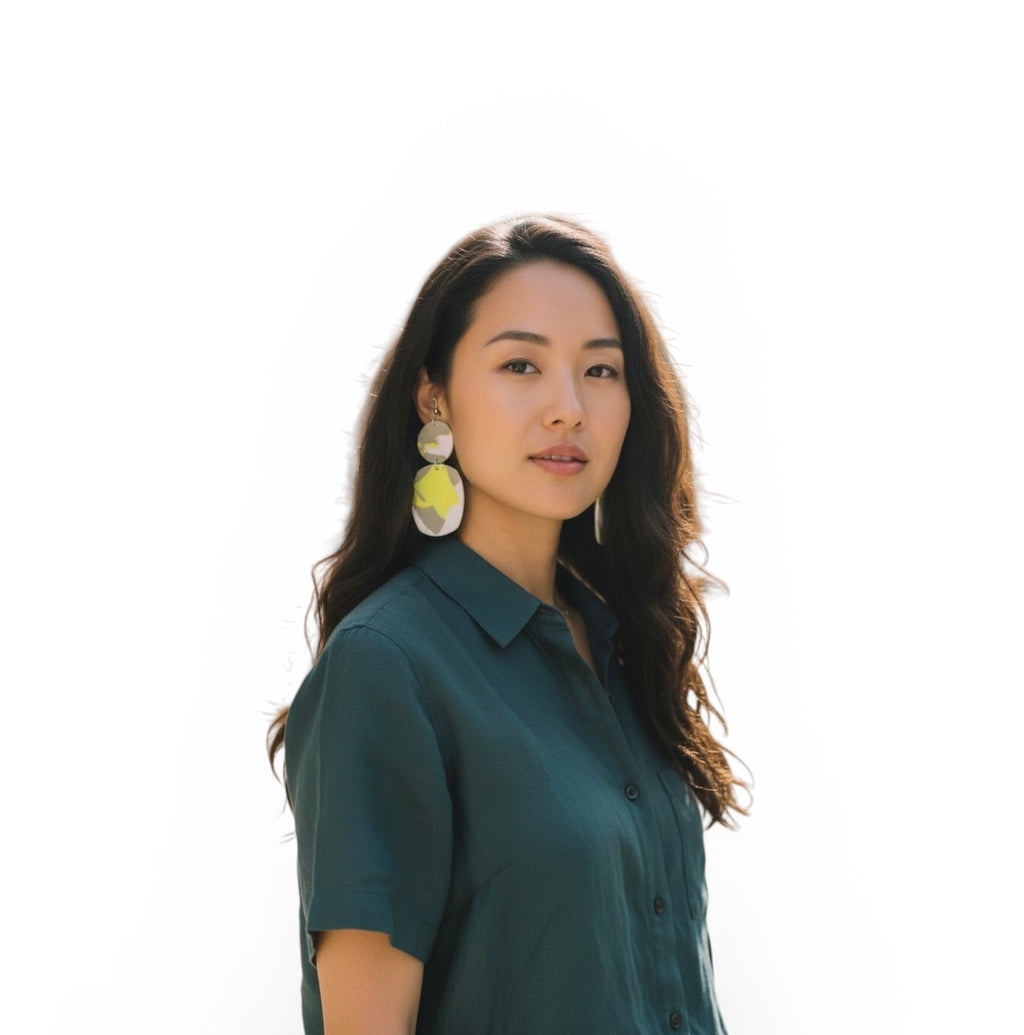 Soft Lime Elegance Dangles