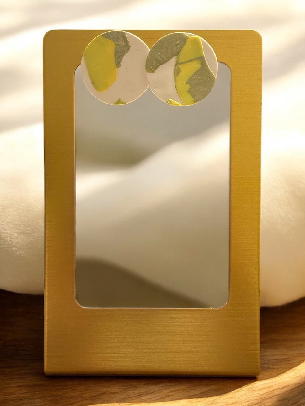 Gray Me Up In Yellow Studs