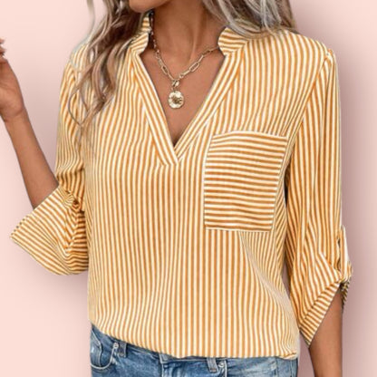 Made Just For You! Striped Sleeve Shirt