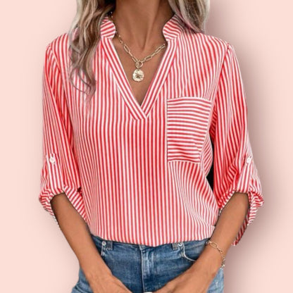 Made Just For You! Striped Sleeve Shirt