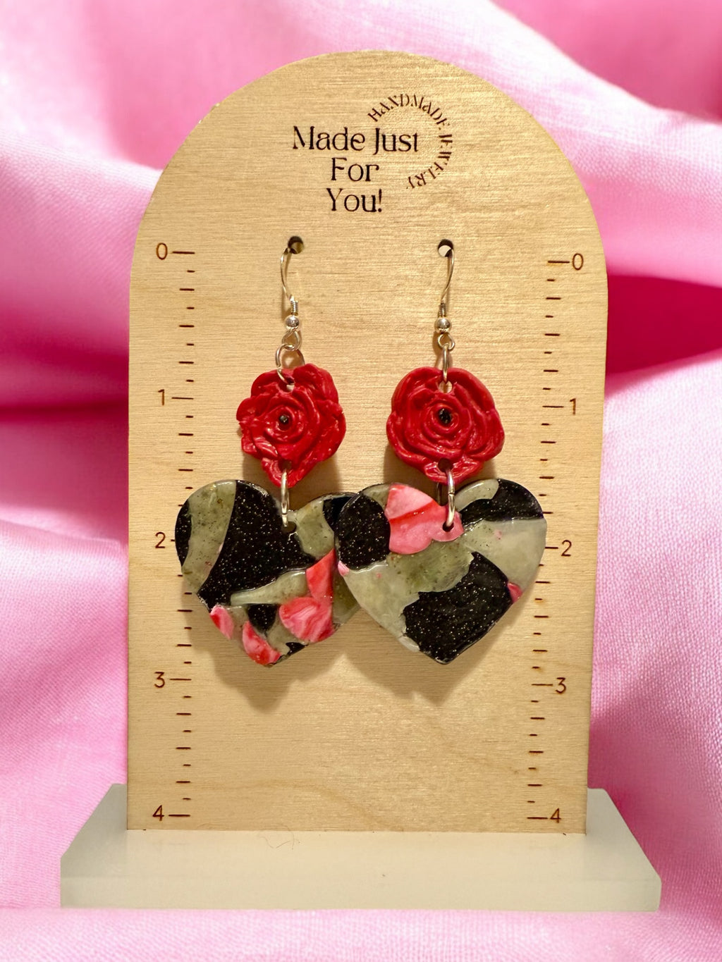 Roses To My Heart Earrings