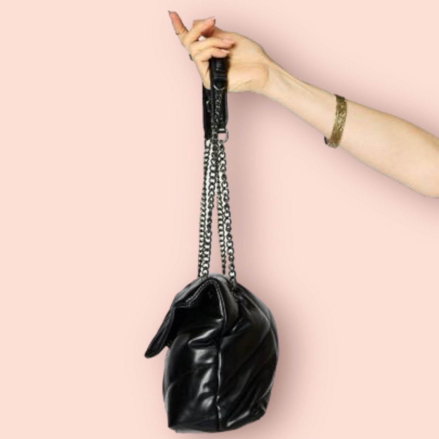 Made Just For You! Leather Chain Handbag