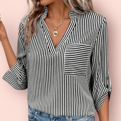 Made Just For You! Striped Sleeve Shirt