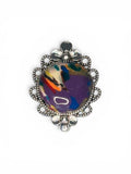 Midnight Mosaic Adjustable Ring