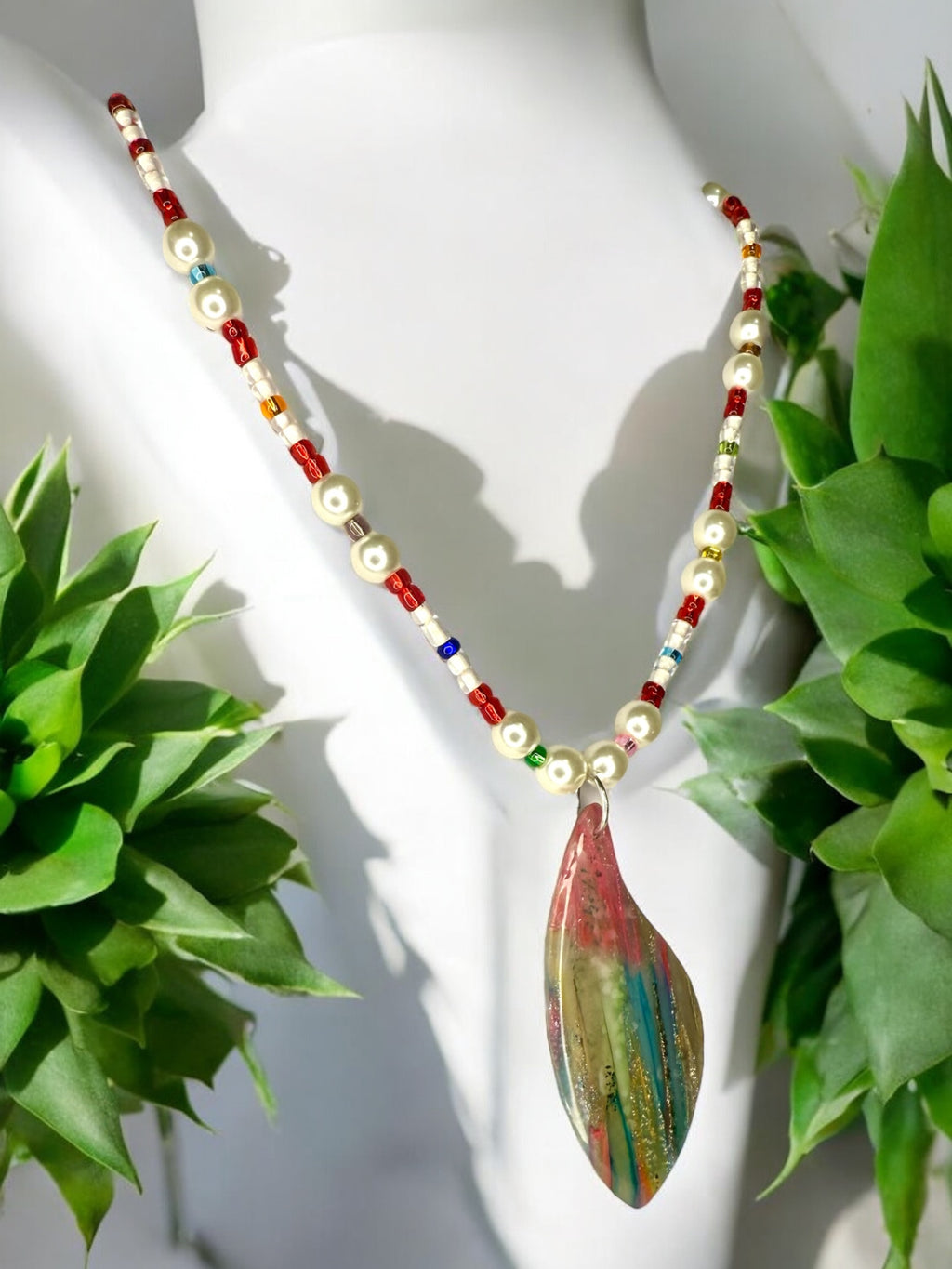 Crystal Peral Necklace
