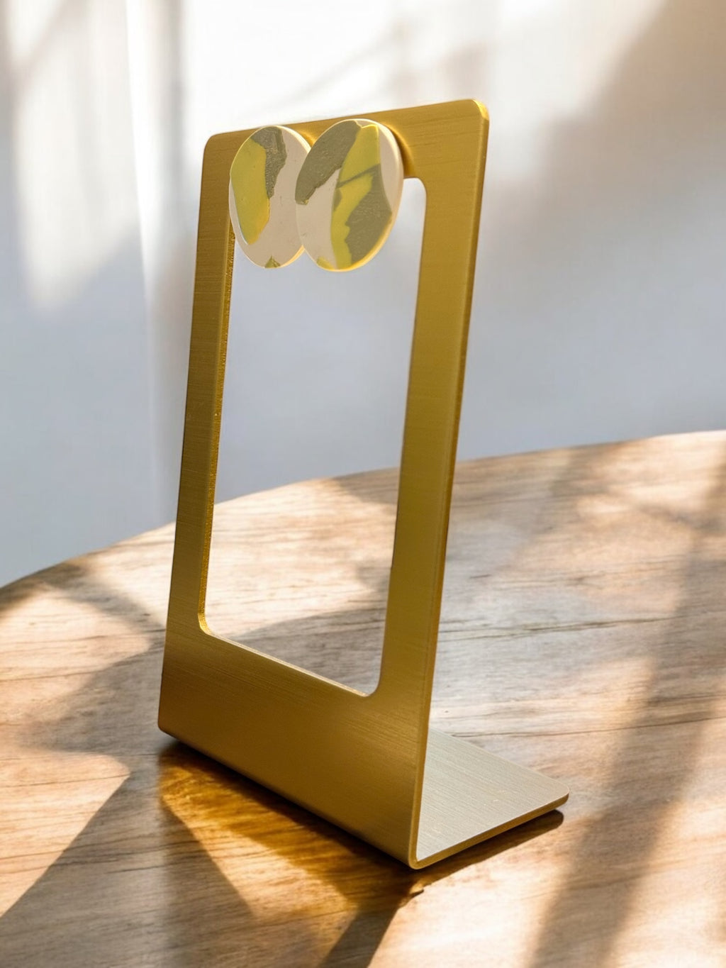 Gray Me Up In Yellow Studs