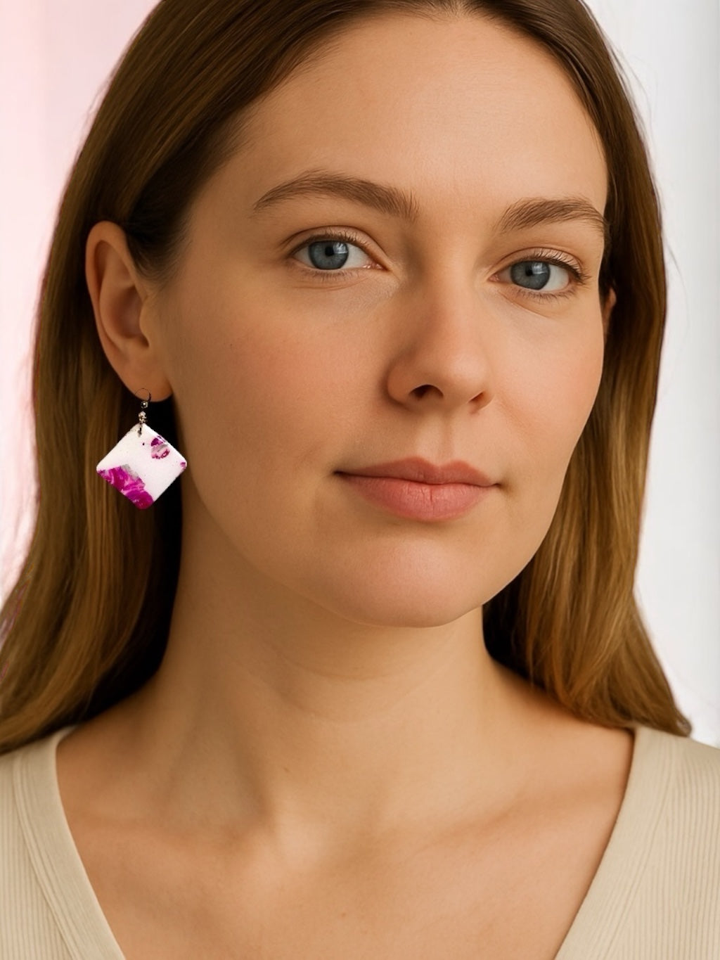 Pink Warriors Earrings