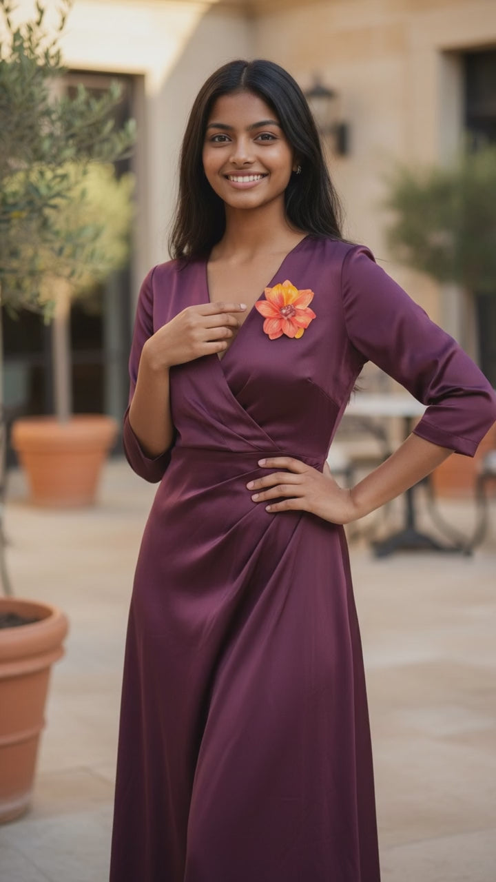 Sunset Luxor Bloom Brooch
