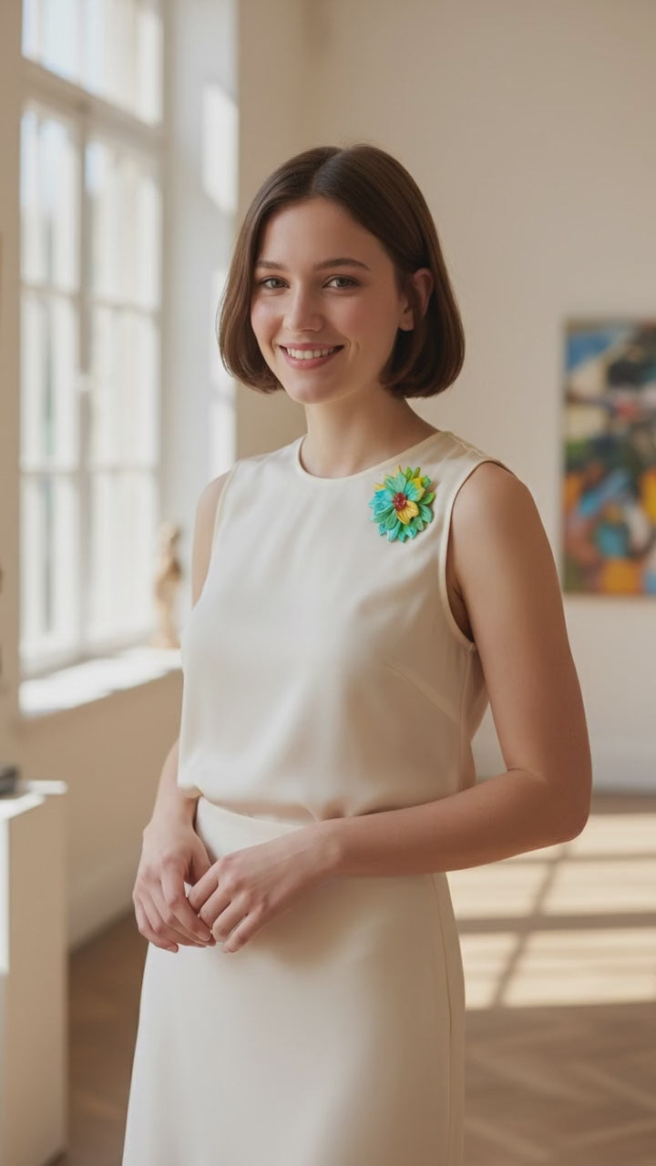 Tropical Bloom Brooch